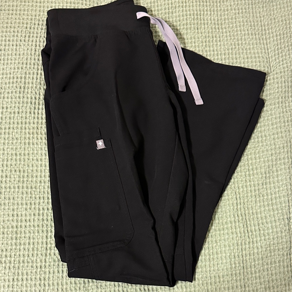Figs Black Pants